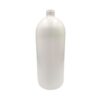 1000ml Boston Bottle – HDPE Plastic (24mm Neck) – Solid White – No Closure - Packaging