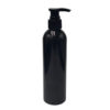 125ml – Gloss Bottle PETG with lotion pump – Black - Bottles