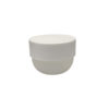 200 ml PP Plastic Jars with White Lid – Frosted White - Jars