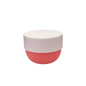 200 ml PP Plastic Jars with White Lid – Pink - Jars